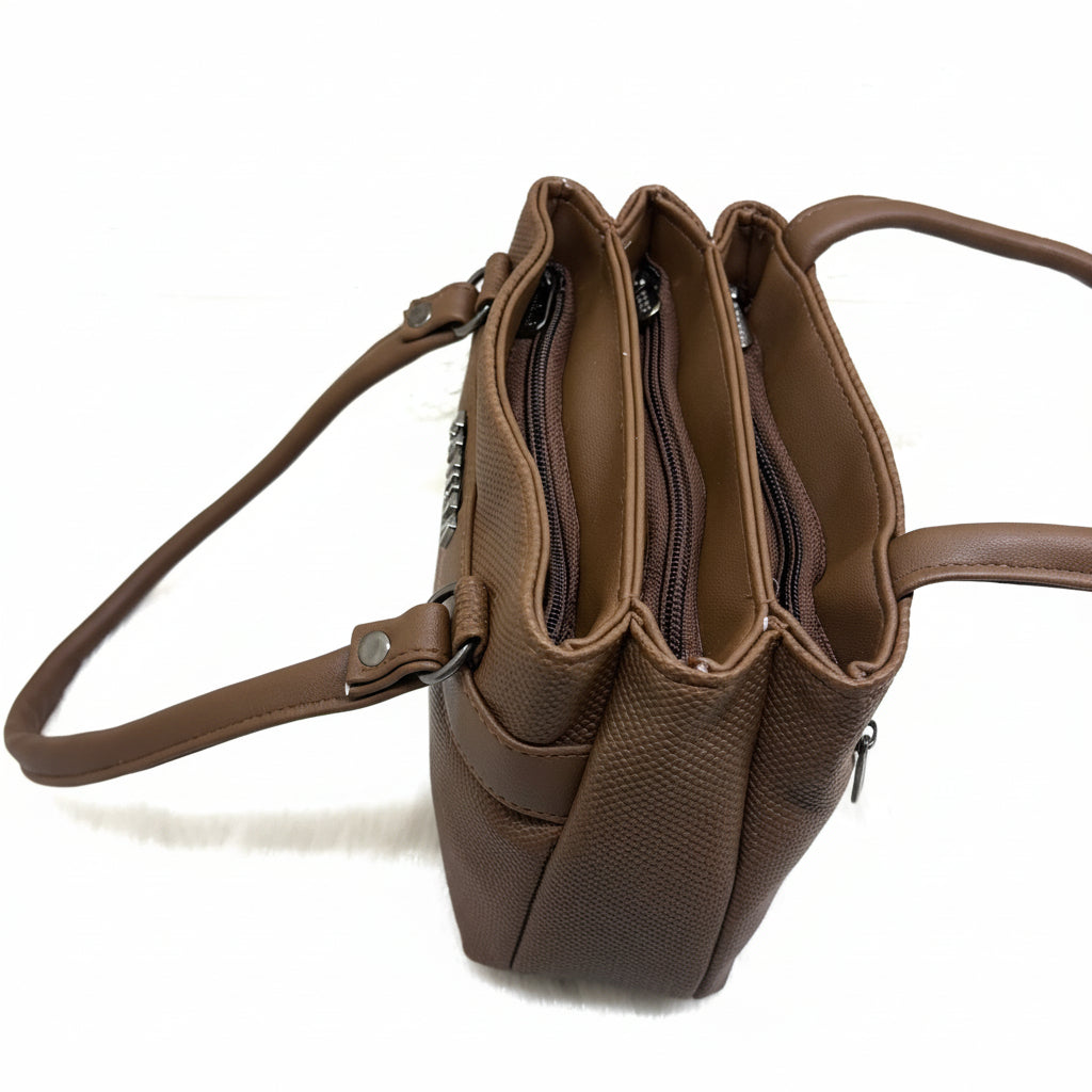 BATUTA HUB Small Hand Bag for Women, PU Leather, Stylish and Lightweight, Top Hand Held Bag