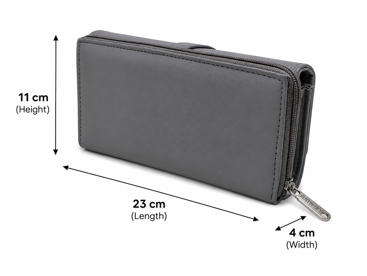 BATUTA Women’s Premium Long Wallet for Women | PU Leather Clutch Wallet | Multiple Card Slots | Cash & Coin Pocket | Stylish Ladies Purse