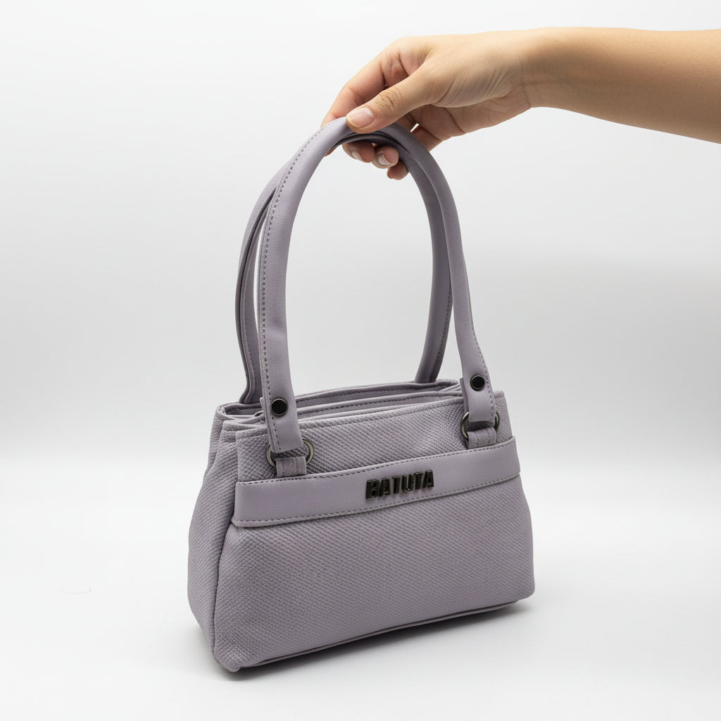 BATUTA HUB Small Hand Bag for Women, PU Leather, Stylish and Lightweight, Top Hand Held Bag