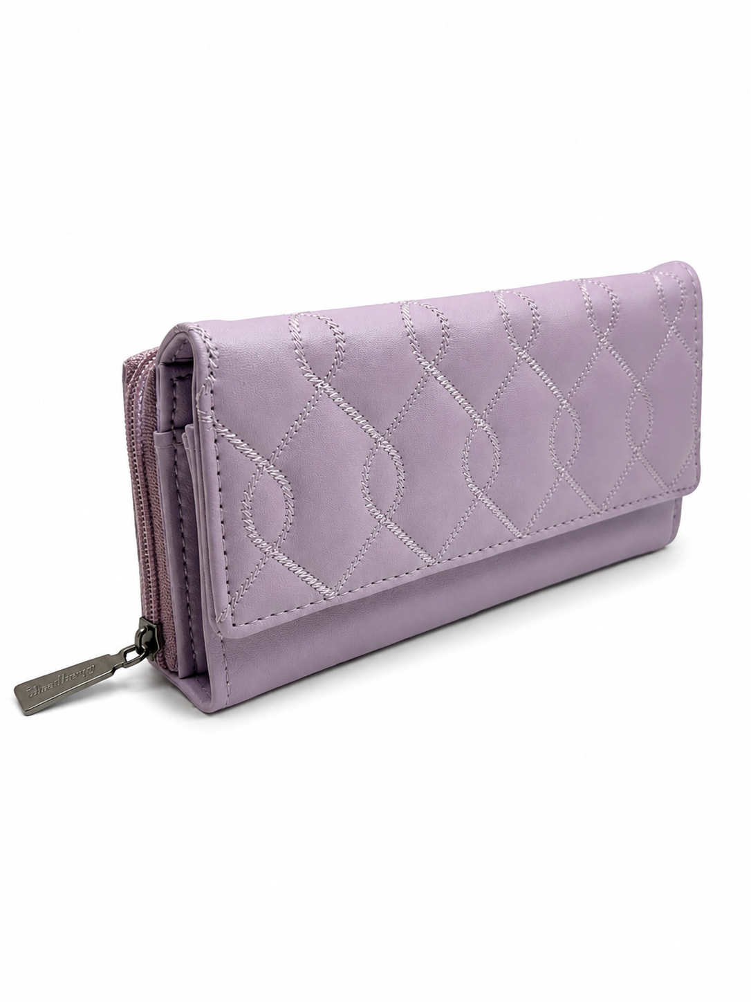 BATUTA Women’s Long Wallet | PU Leather Clutch Wallet for Women | 2 Zip | Multiple Card Slots | Cash & Mobile Holder