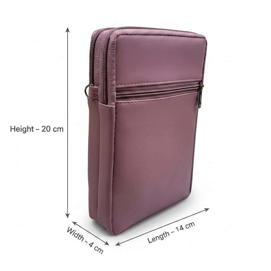 BATUTA HUB Women Crossbody Sling Bag | Premium PU Leather Small Size Bag for Girls & Ladies | Adjustable Strap | Multiple Zipper Pockets | Lightweight Daily Use Purse