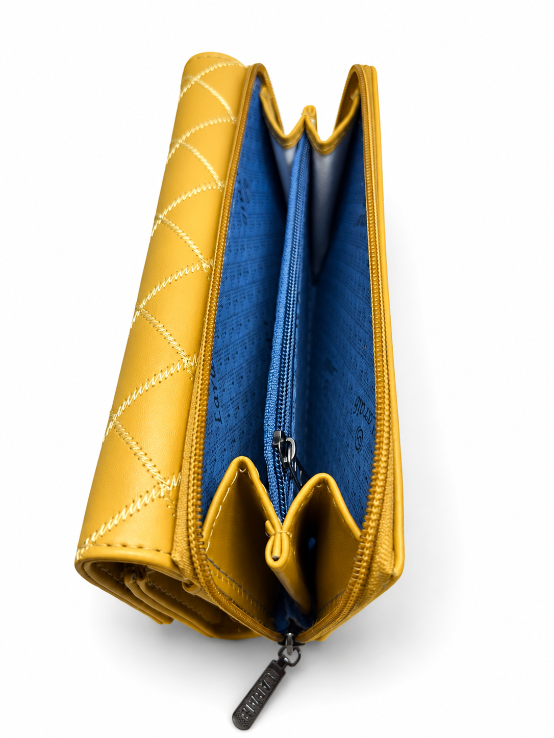 BATUTA Women’s Long Wallet | PU Leather Clutch Wallet for Women | 2 Zip | Multiple Card Slots | Cash & Mobile Holder