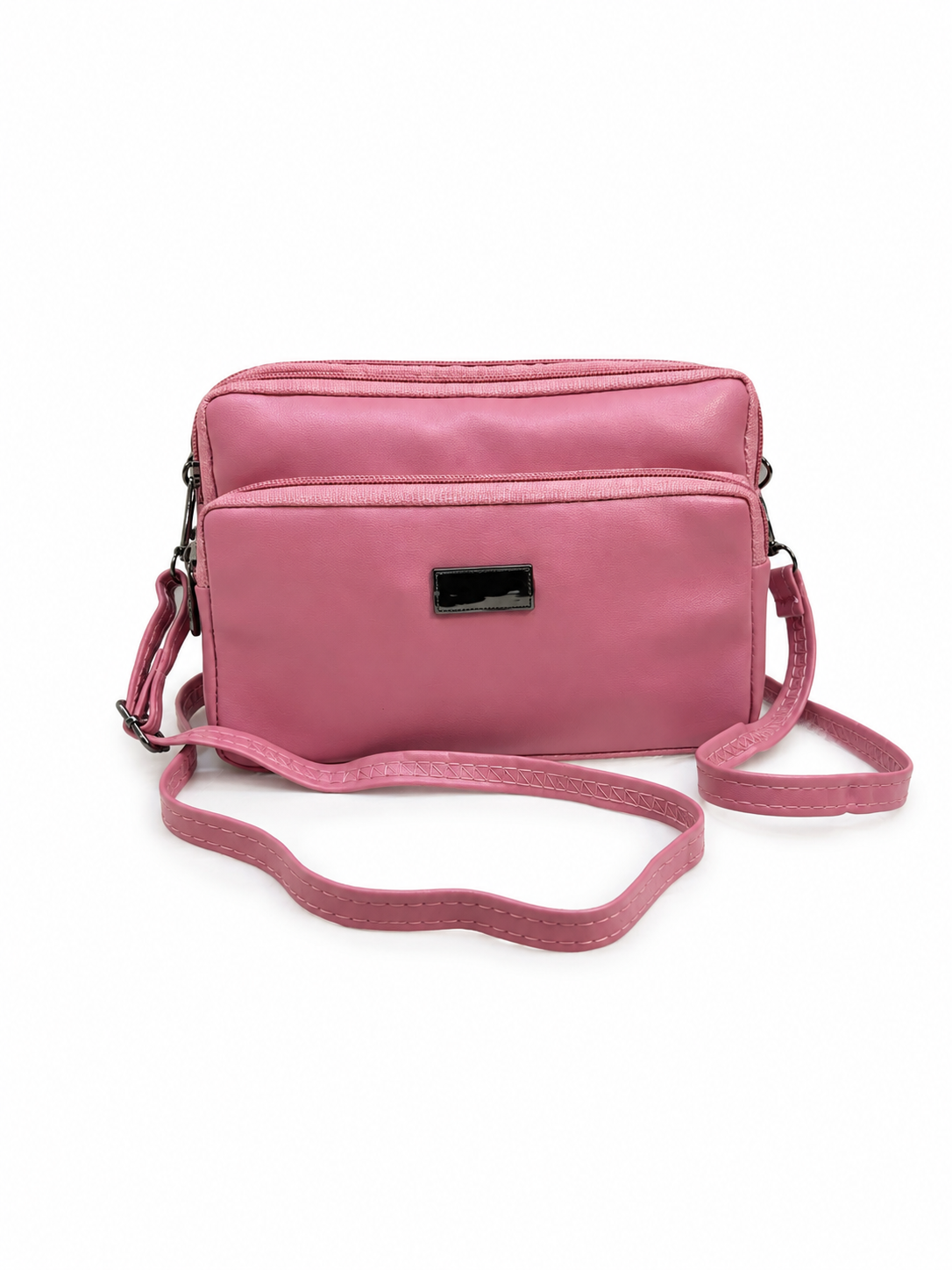 Women's Premium Crossbody Sling Bag | Triple Zip | Spacious Everyday Shoulder Bag