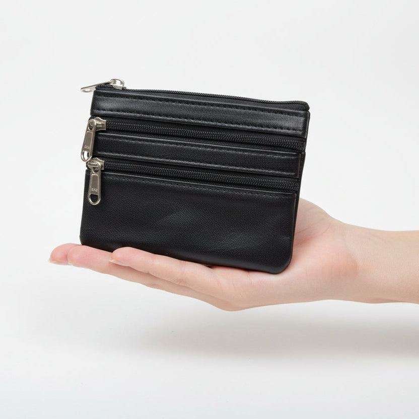 Coin Purse Genuine Leather Organiser Card Holder Pouch Case Wallets Blouse Purse for Women and Girls Pack of one
