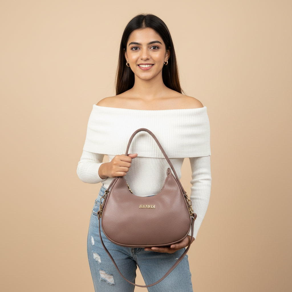 BATUTA Shoulder Bag For Woman Stylish | Small Womens Handbag | For Traveling, Party & Everyday Use | Gift For Women