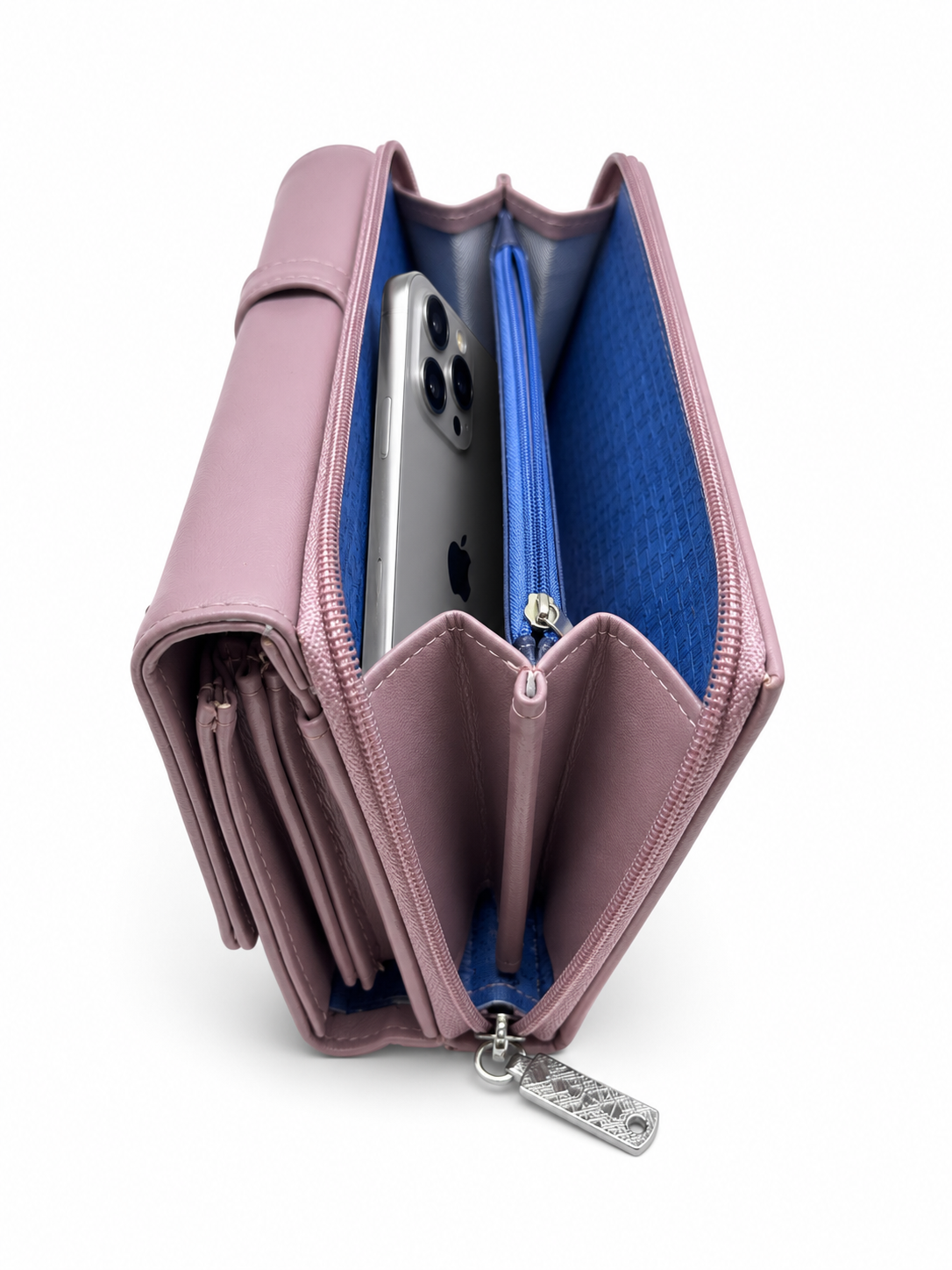 BATUTA Women’s Premium Long Wallet for Women | PU Leather Clutch Wallet | Multiple Card Slots | Cash & Coin Pocket | Stylish Ladies Purse