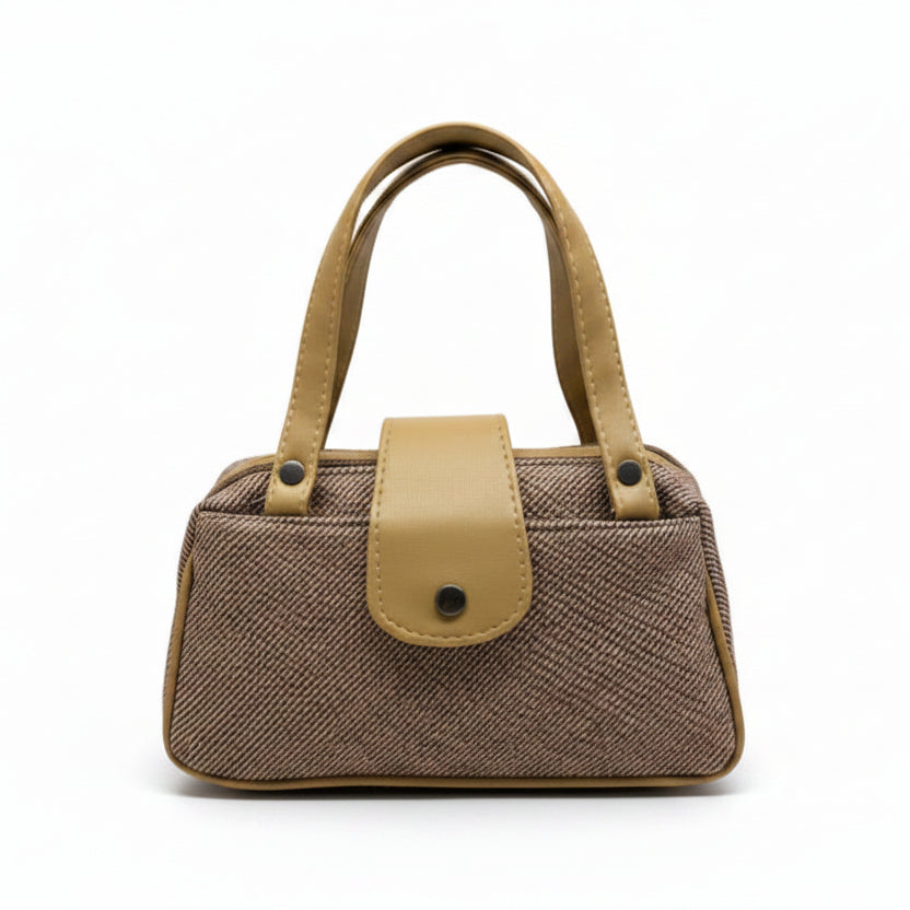 Women Mini Handbag with Sling Strap | Small Stylish Hand Carry Bag | Multi Compartment