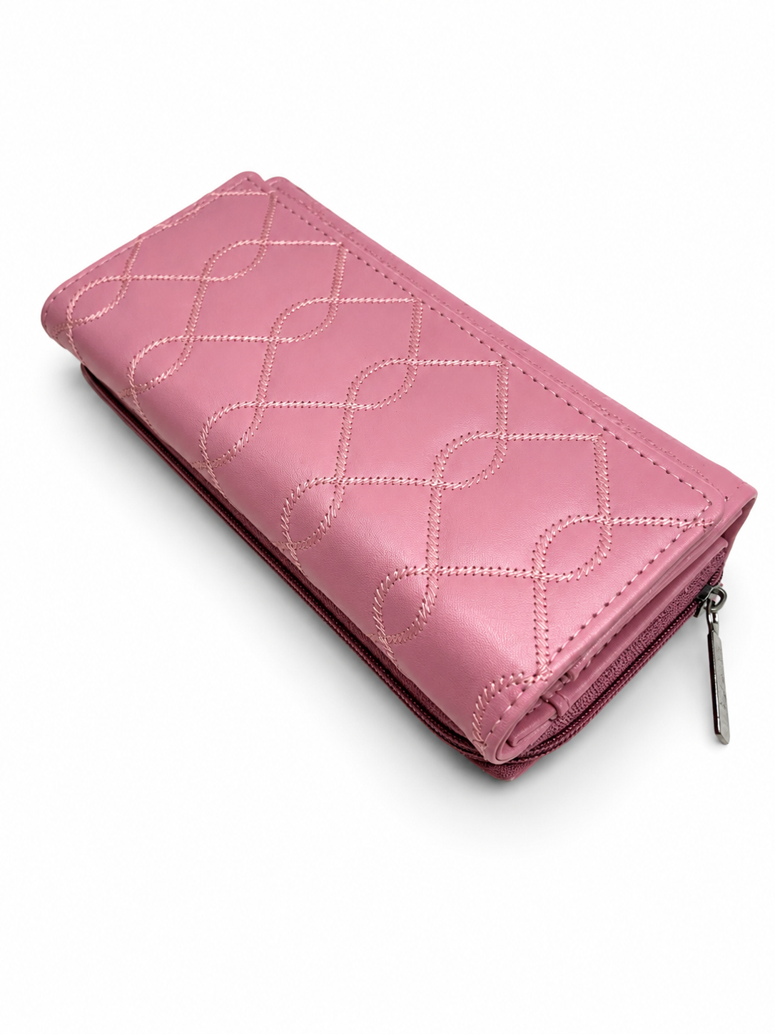 BATUTA Women’s Long Wallet | PU Leather Clutch Wallet for Women | 2 Zip | Multiple Card Slots | Cash & Mobile Holder