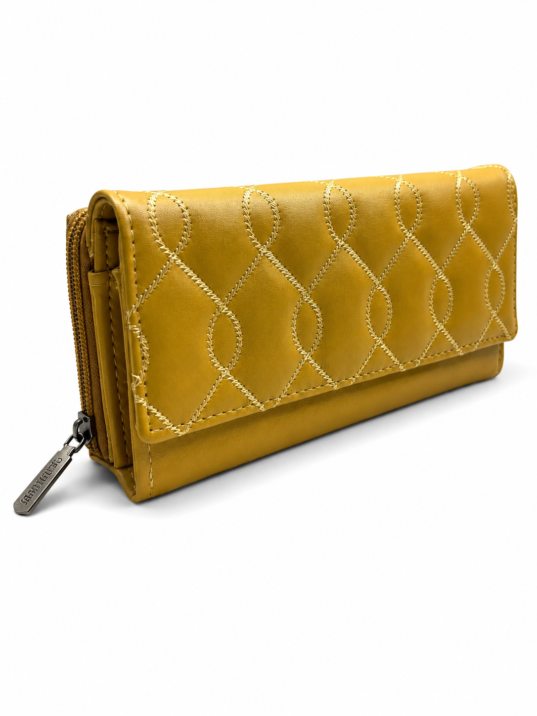 BATUTA Women’s Long Wallet | PU Leather Clutch Wallet for Women | 2 Zip | Multiple Card Slots | Cash & Mobile Holder