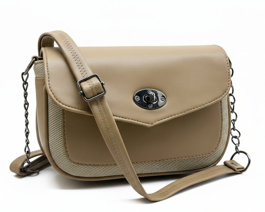 BATUTA HUB Women Crossbody Sling Bag | Premium PU Leather Side Bag for Girls & Ladies | Adjustable Strap | Multiple Zipper Pockets | Lightweight Daily Use Purse
