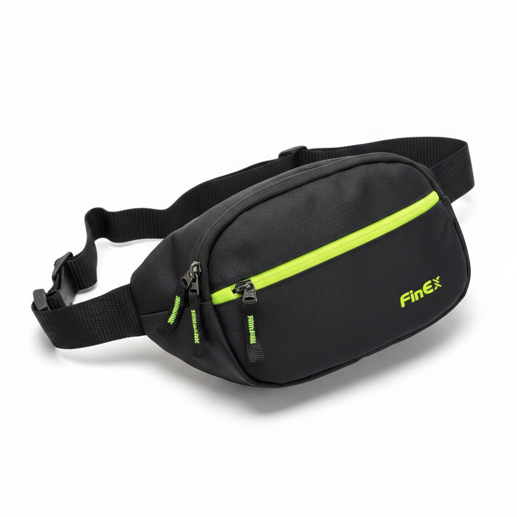 Waist Bag for Men & Women Water-Resistant Travel Fanny Pack Adjustable Belt Crossbody Chest Bag