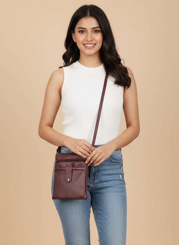 BATUTA Cross Body Mobile Bag for Women: Small Phone Purse Stylish Gift Pouch - Ideal for Girls and Ladies