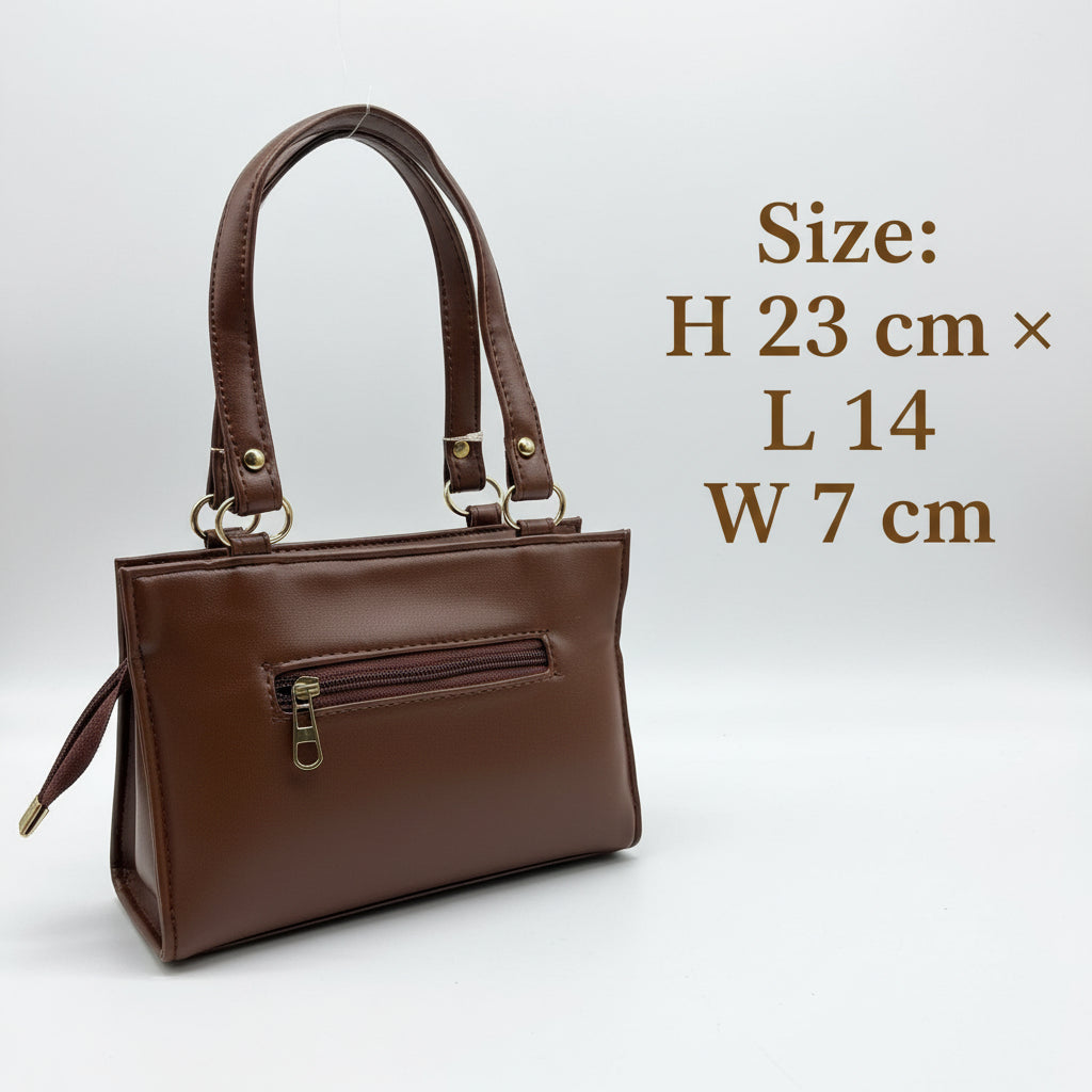 BATUTA Luxury Leather Large Capacity Bag for Women – Stylish PU Leather Satchel Handbag with Multiple Pockets Perfect Travel Bag for Women and Girls