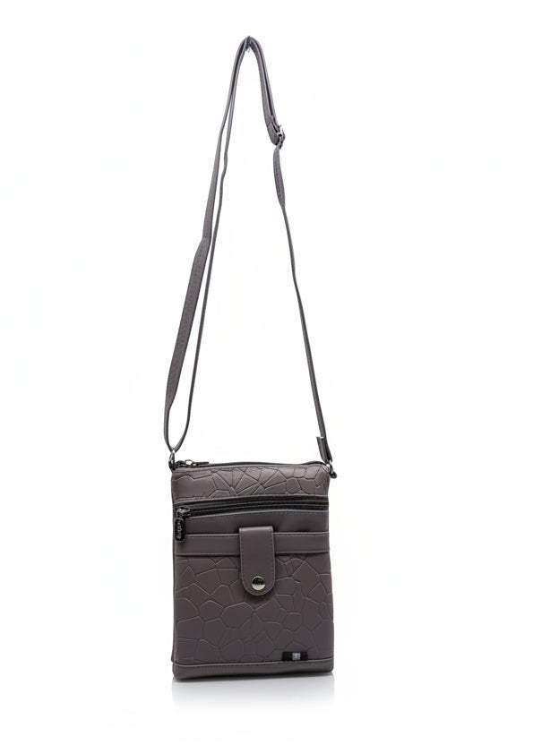 Women Crossbody Sling Bag | Premium PU Leather Small Side Bag for Girls & Ladies | Adjustable Strap | Multiple Zipper Pockets | Lightweight Daily Use Purse