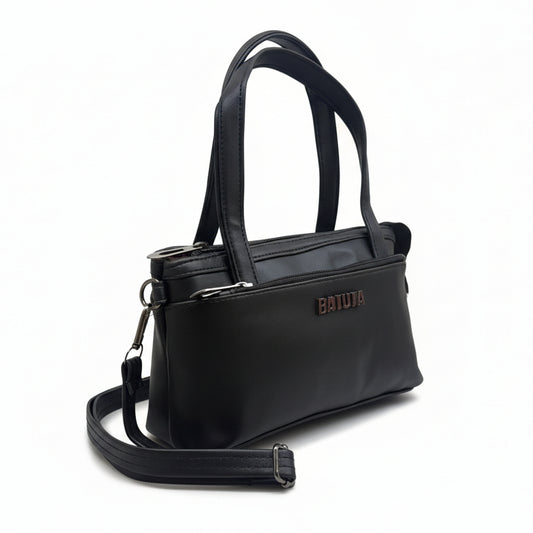 Women Mini Handbag with Sling Strap | Small Stylish Hand Carry Bag | Multi Compartment