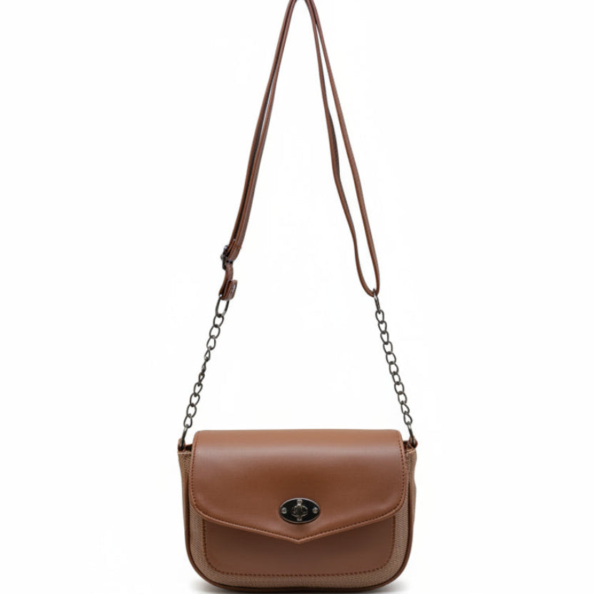 BATUTA HUB Women Crossbody Sling Bag | Premium PU Leather Side Bag for Girls & Ladies | Adjustable Strap | Multiple Zipper Pockets | Lightweight Daily Use Purse