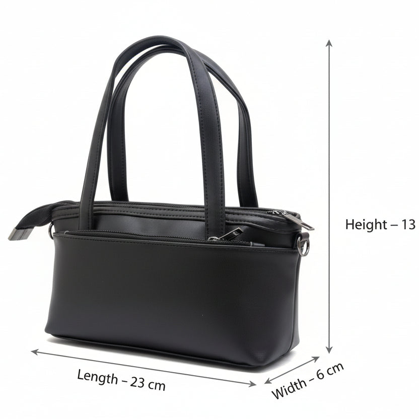 Women Mini Handbag with Sling Strap | Small Stylish Hand Carry Bag | Multi Compartment
