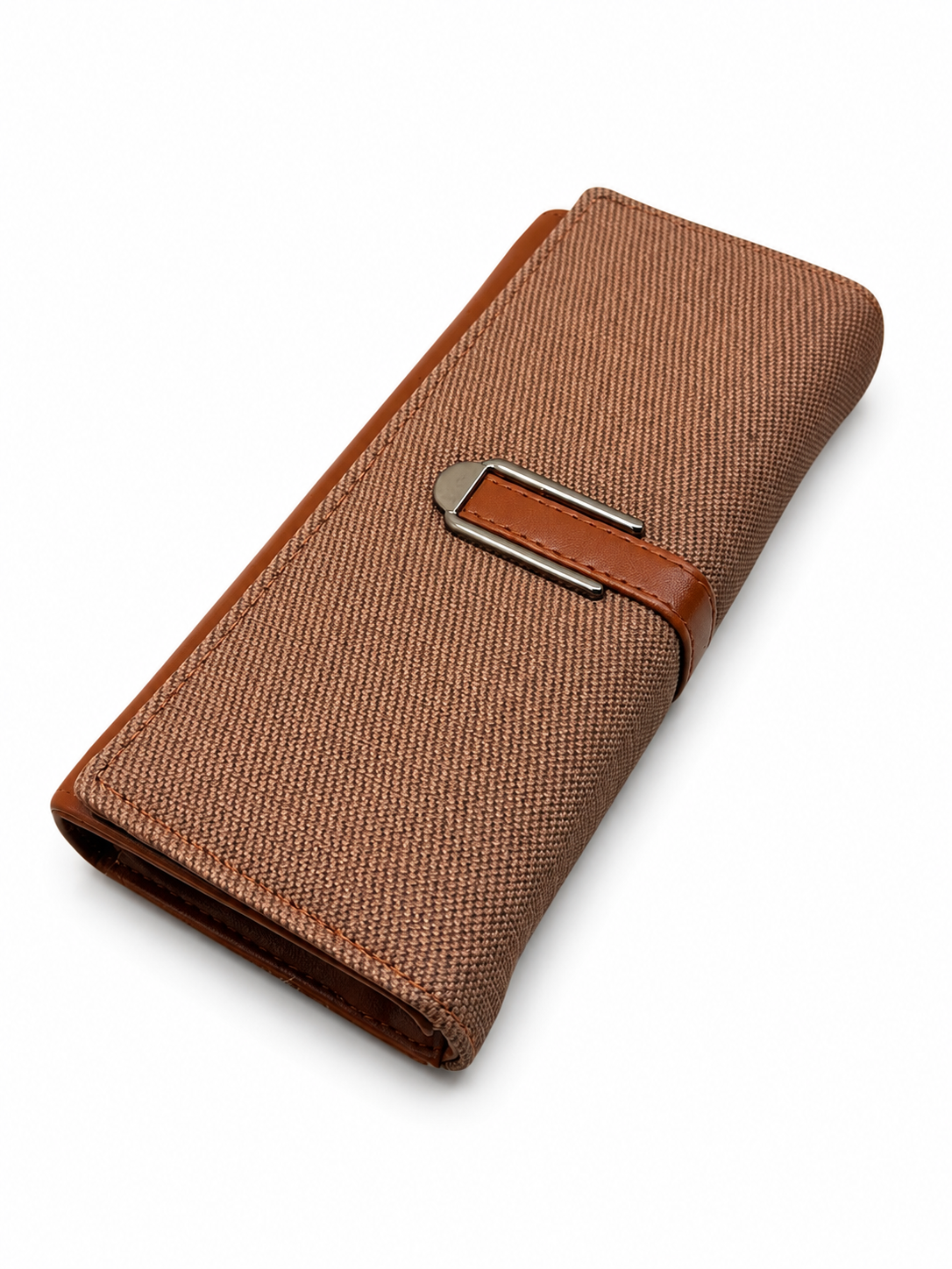 BATUTA HUB Women’s Premium Textured Leatherette Clutch Wallet | Long Ladies Purse with Multiple Card Slots, Zip Pocket & Magnetic Closure | Stylish Wallet for Women