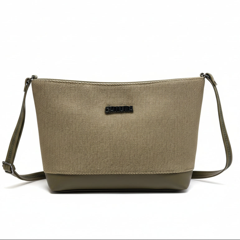 BATUTA HUB Women Crossbody Sling Bag | Premium PU Leather Small Side Bag for Girls & Ladies | Adjustable Strap | Multiple Zipper Pockets | Lightweight Daily Use Purse