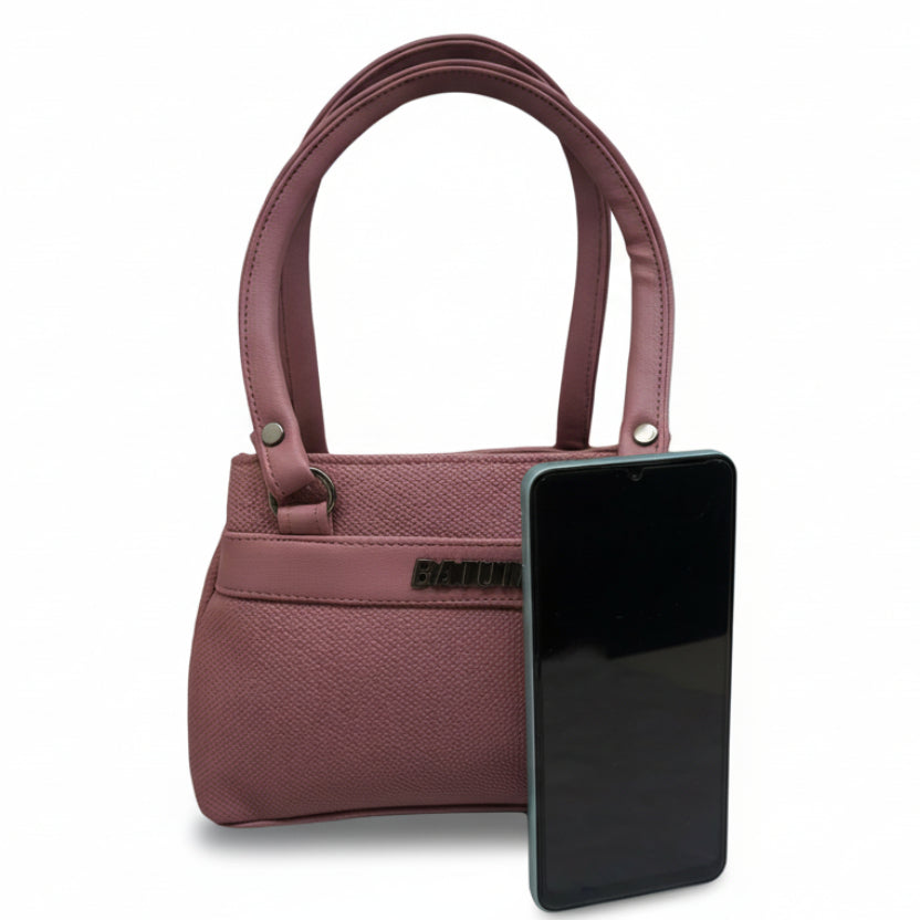 BATUTA HUB Small Hand Bag for Women, PU Leather, Stylish and Lightweight, Top Hand Held Bag