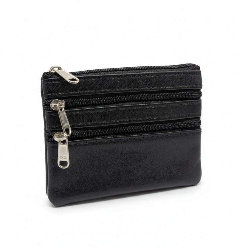 Coin Purse Genuine Leather Organiser Card Holder Pouch Case Wallets Blouse Purse for Women and Girls Pack of one