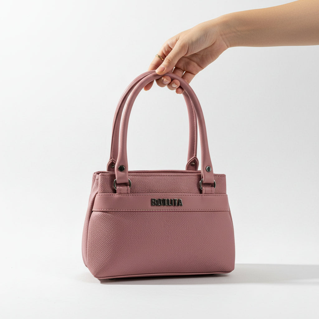 BATUTA HUB Small Hand Bag for Women, PU Leather, Stylish and Lightweight, Top Hand Held Bag