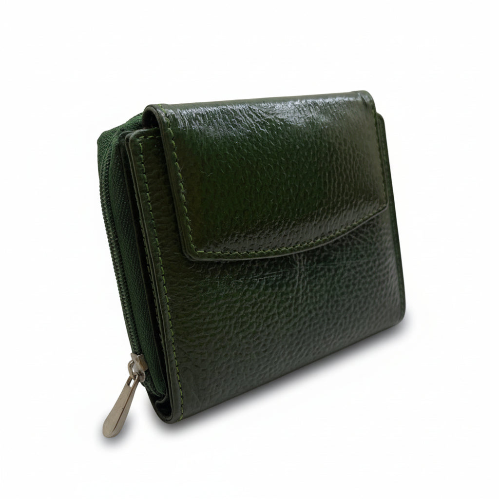 BATUTA Genuine Leather Ladies Wallet for Woman with 8 Card Slots - Clutch Purse for Girl, Wallet for  Ladies Stylish, Ladies Purse for Women Wallet,