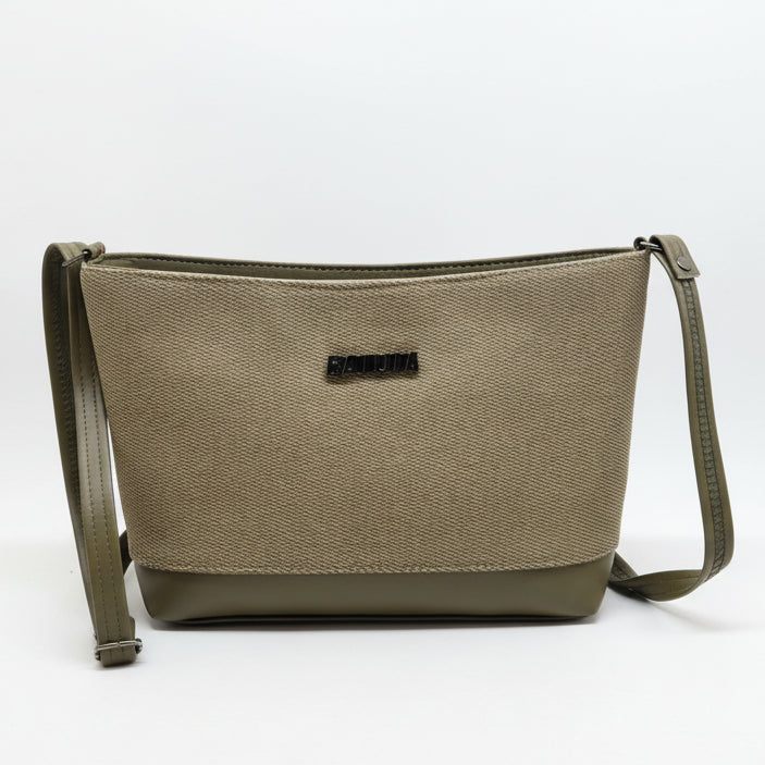 BATUTA HUB Women Crossbody Sling Bag | Premium PU Leather Small Side Bag for Girls & Ladies | Adjustable Strap | Multiple Zipper Pockets | Lightweight Daily Use Purse