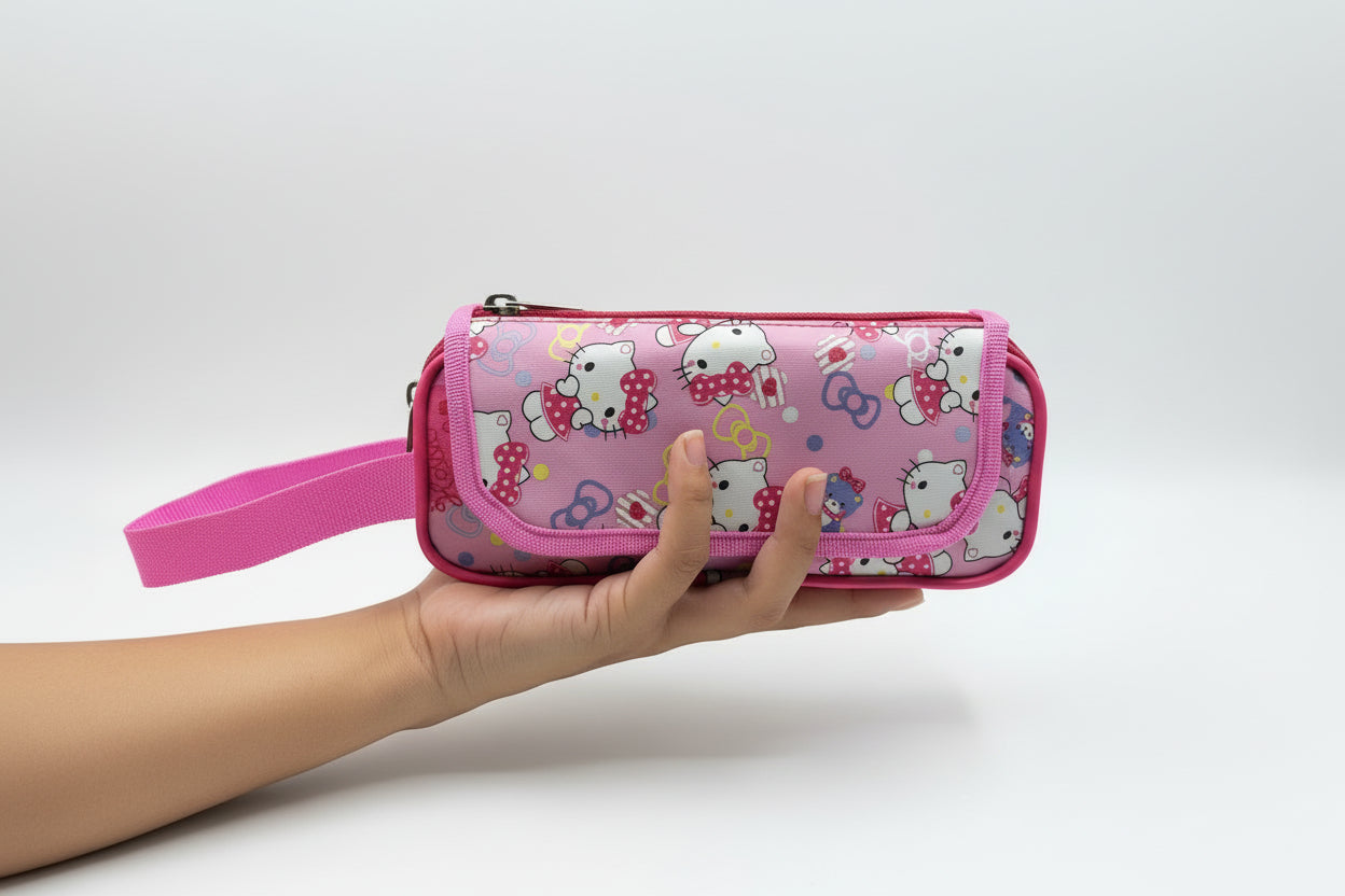 Pencil Pouch Big Capacity Pencil Pen Case Office College School Large Storage High Capacity Bag Pouch Holder Bag Organizer