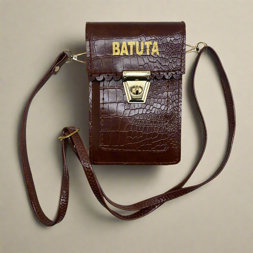 BATUTA - Women Cellphone Sling Bag Mobile Money Holder Wallet Purse Clutch Handbag Cross body Shoulder Bag for Girls