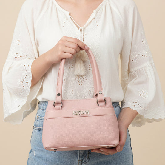 BATUTA HUB Small Hand Bag for Women, PU Leather, Stylish and Lightweight, Top Hand Held Bag