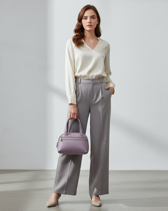 BATUTA Small Hand Bag for Women, PU Leather, Stylish and Lightweight, Top Hand Held Bag