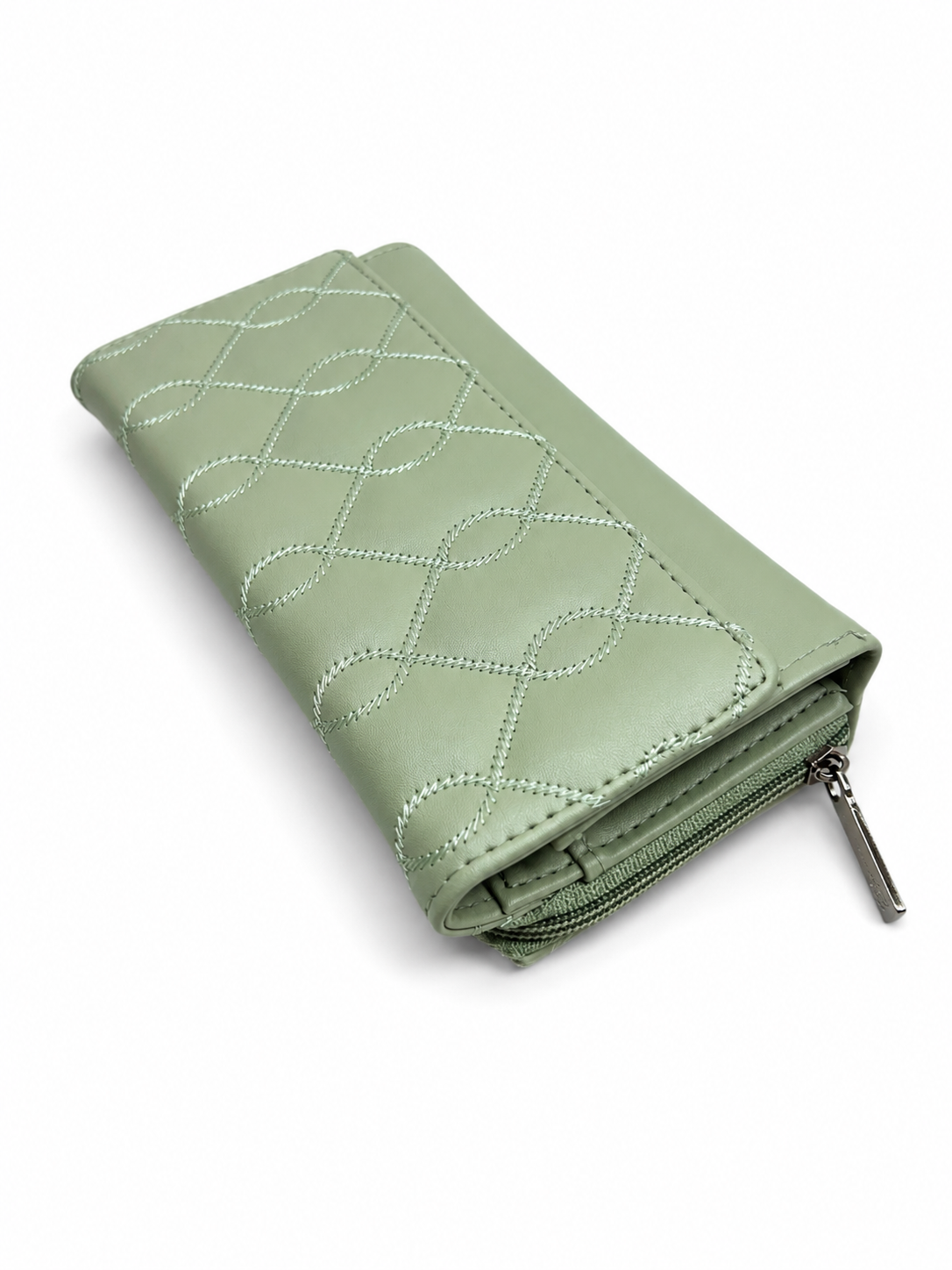 BATUTA Women’s Long Wallet | PU Leather Clutch Wallet for Women | 2 Zip | Multiple Card Slots | Cash & Mobile Holder