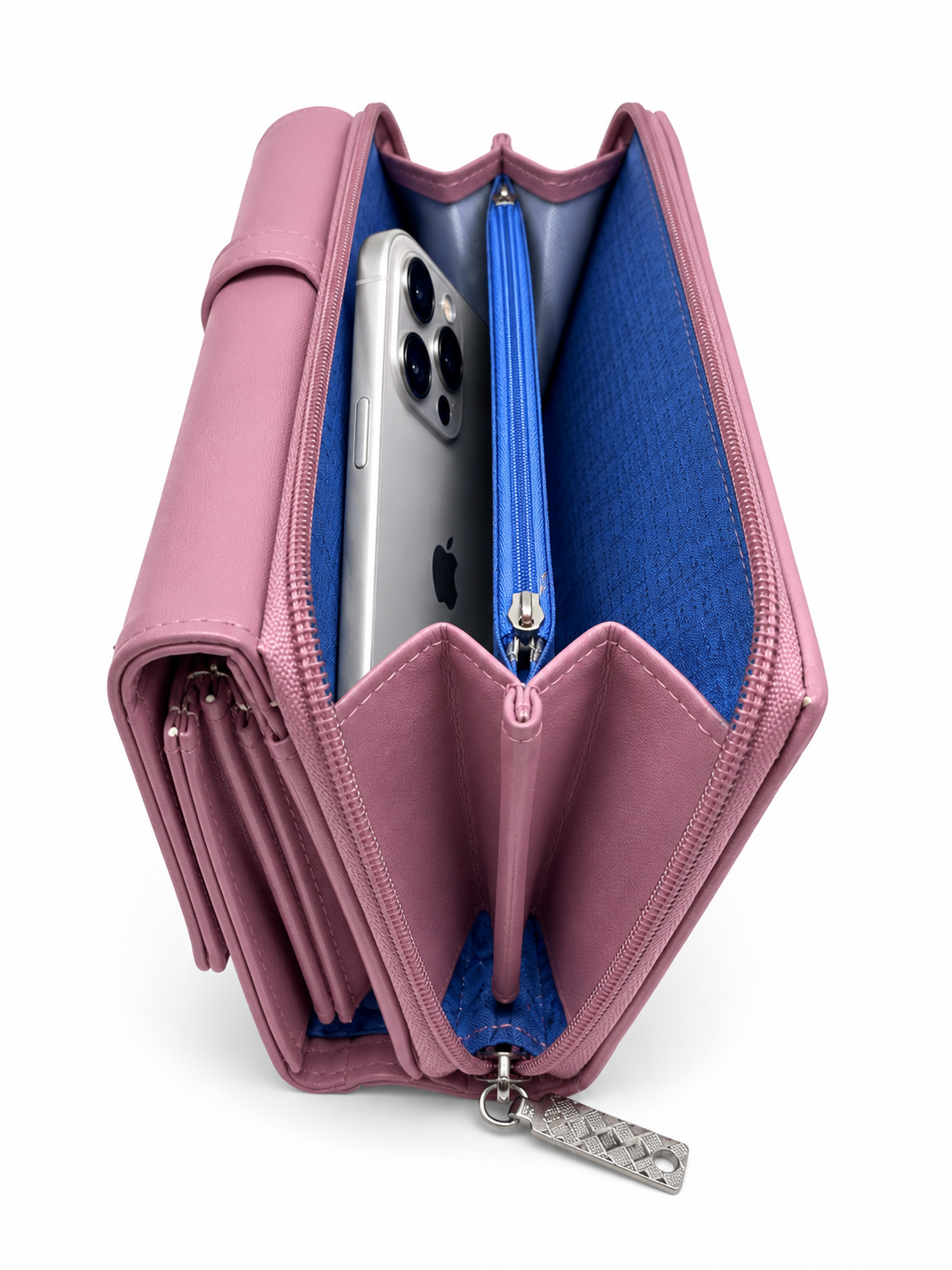 BATUTA Women’s Premium Long Wallet for Women | PU Leather Clutch Wallet | Multiple Card Slots | Cash & Coin Pocket | Stylish Ladies Purse