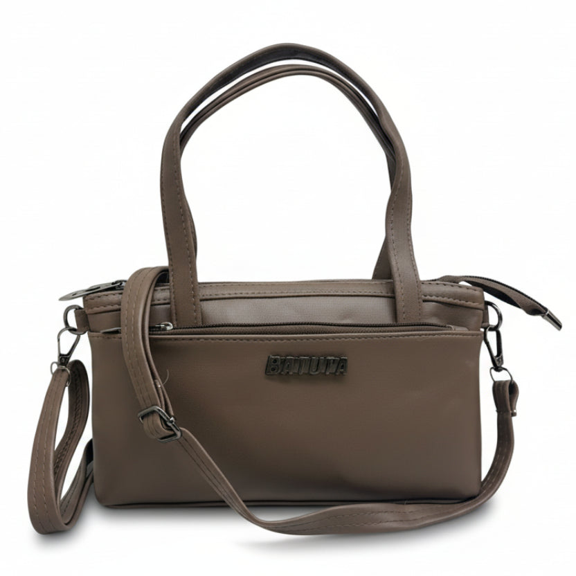 Women Mini Handbag with Sling Strap | Small Stylish Hand Carry Bag | Multi Compartment
