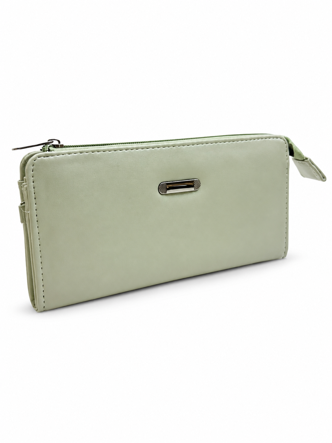 BATUTA Women’s Zip Around Clutch Wallet | PU Leather Ladies Wallet | Multi Compartment Purse with Card Slots, Cash Sections, Coin Pocket & Wrist Strap