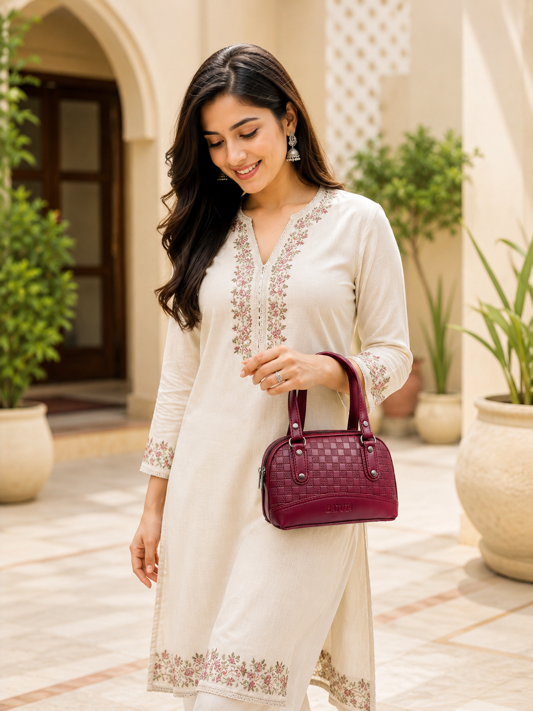 Small Handheld bag for Women, PU Leather, Stylish and Lightweight