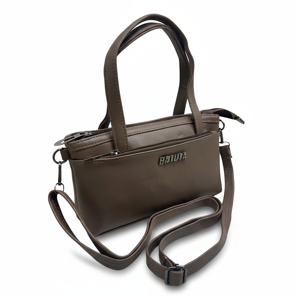 Women Mini Handbag with Sling Strap | Small Stylish Hand Carry Bag | Multi Compartment