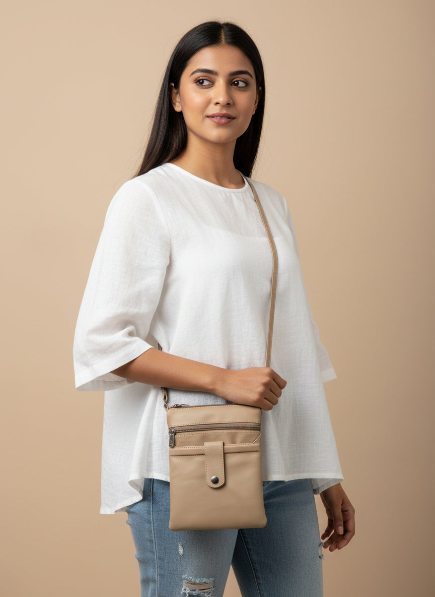 BATUTA Cross Body Mobile Bag for Women: Small Phone Purse Stylish Gift Pouch - Ideal for Girls and Ladies