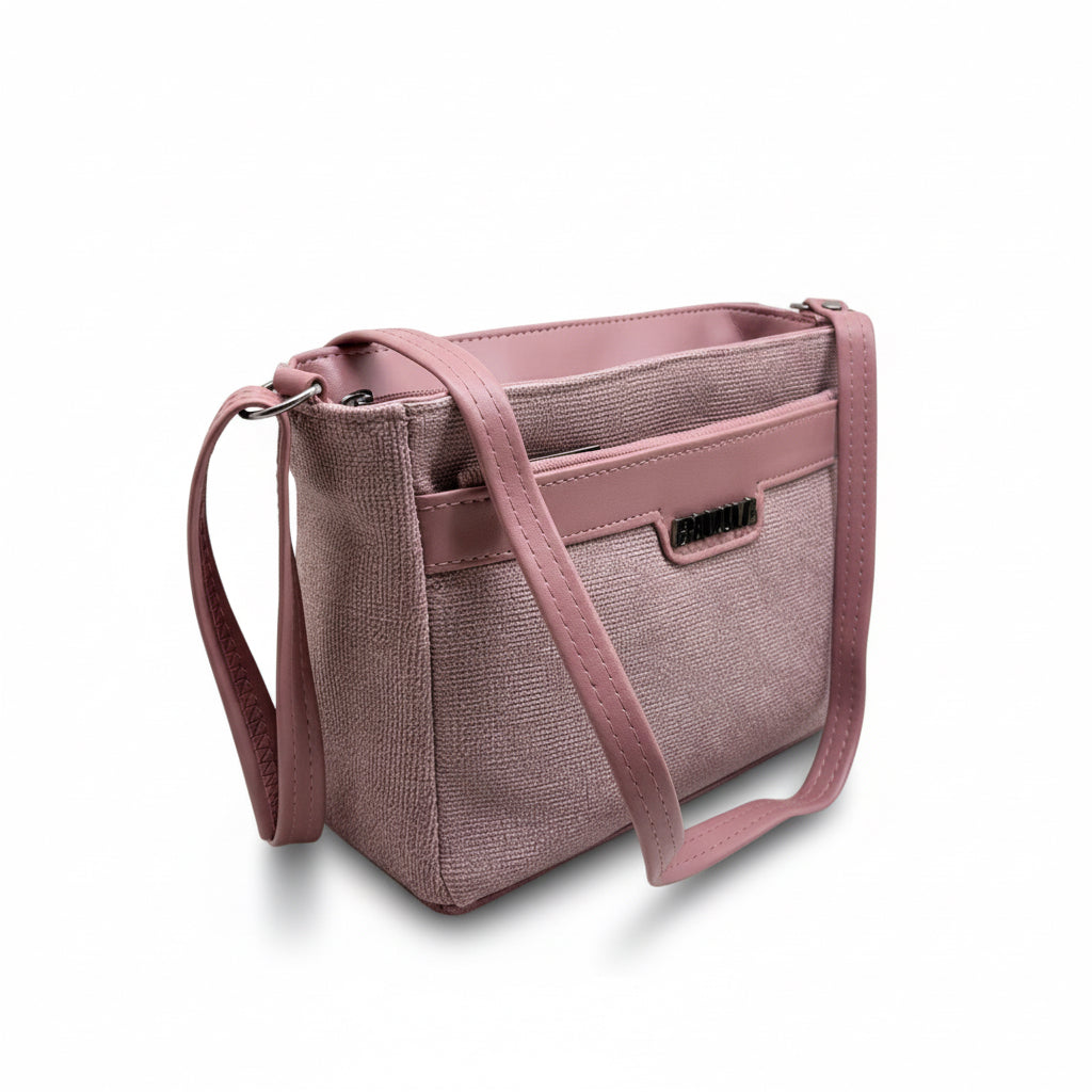 BATUTA HUB Women Crossbody Sling Bag | Premium PU Leather Small Side Bag for Girls & Ladies | Adjustable Strap | Multiple Zipper Pockets | Lightweight Daily Use Purse