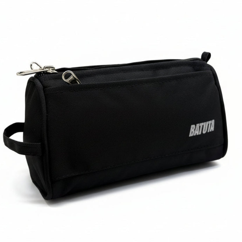 BATUTA Toiletry Bag for Men & Women, Travel Pouch for Toiletries Shaving Kit & Cosmetics, Water Resistance Pouch for Travel Accessories, Organizer Travel Pouch for Make Up,