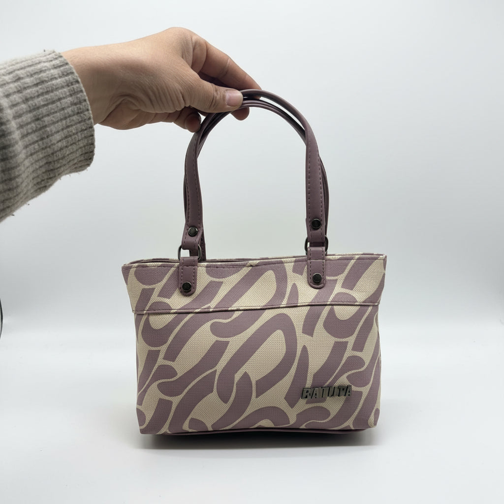 BATUTA HUB Small Hand Bag for Women, PU Leather, Stylish and Lightweight, Top Hand Held Bag