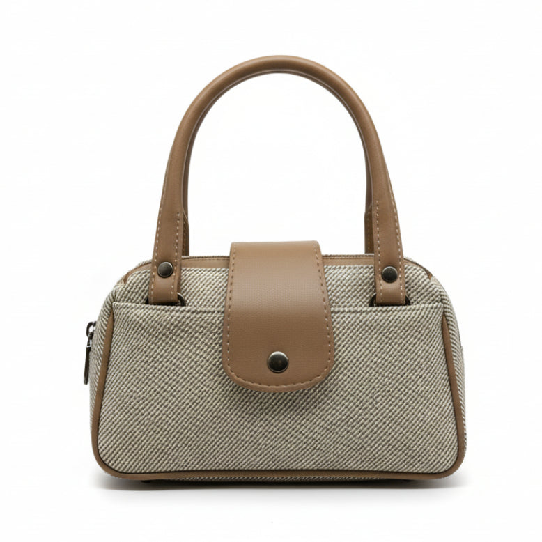 Women Mini Handbag with Sling Strap | Small Stylish Hand Carry Bag | Multi Compartment