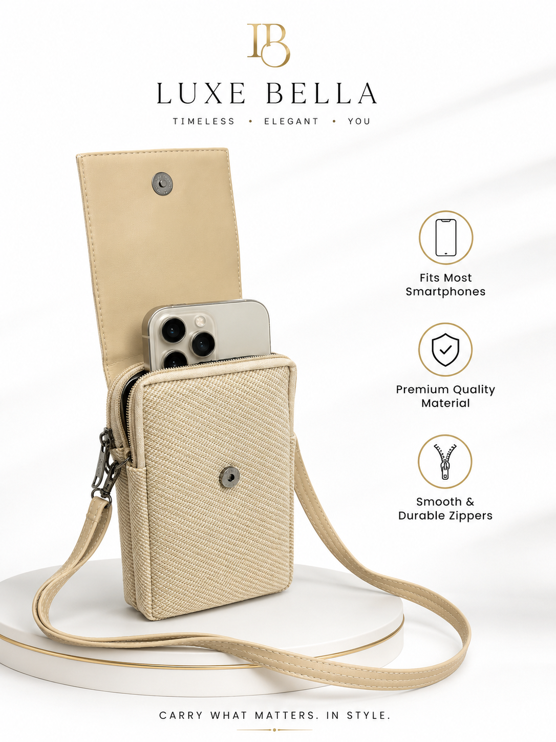 Mini Crossbody Mobile Bag | Daily Use Sling Pouch