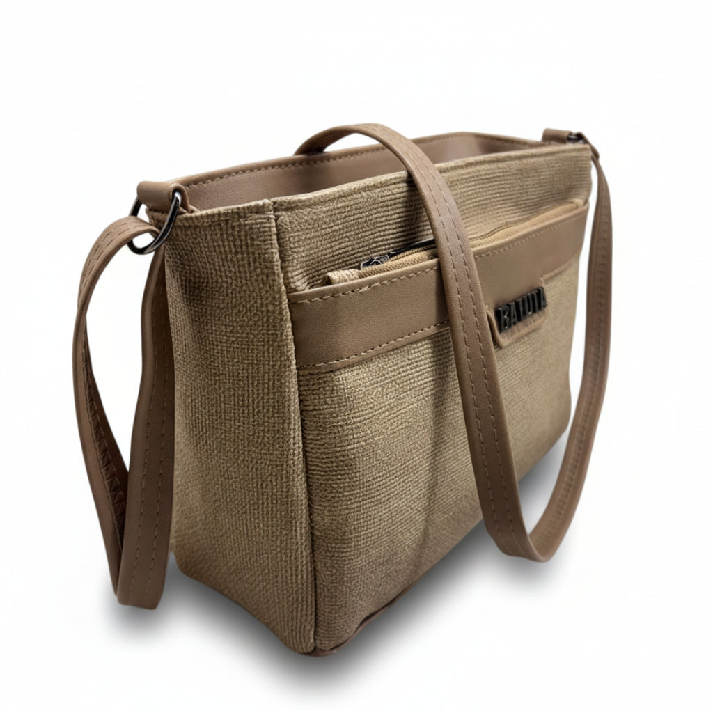 BATUTA HUB Women Crossbody Sling Bag | Premium PU Leather Small Side Bag for Girls & Ladies | Adjustable Strap | Multiple Zipper Pockets | Lightweight Daily Use Purse