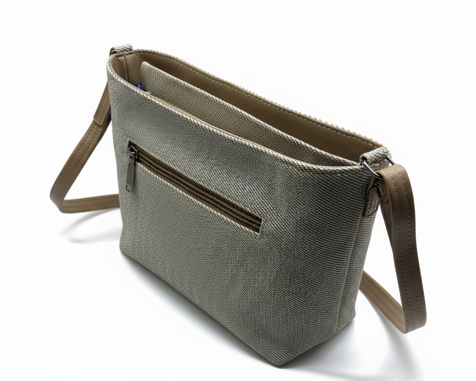 BATUTA HUB Women Crossbody Sling Bag | Premium PU Leather Small Side Bag for Girls & Ladies | Adjustable Strap | Multiple Zipper Pockets | Lightweight Daily Use Purse