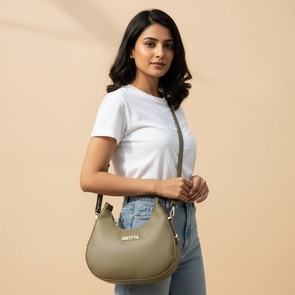 BATUTA Shoulder Bag For Woman Stylish | Small Womens Handbag | For Traveling, Party & Everyday Use | Gift For Women