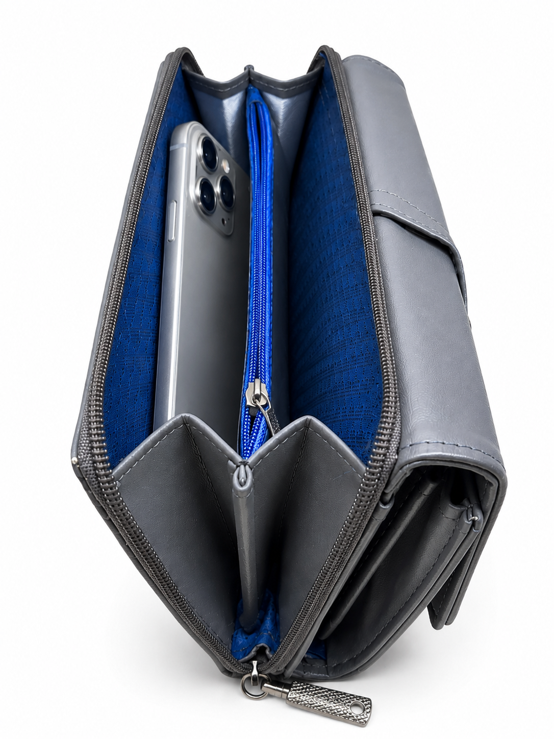 BATUTA Women’s Premium Long Wallet for Women | PU Leather Clutch Wallet | Multiple Card Slots | Cash & Coin Pocket | Stylish Ladies Purse