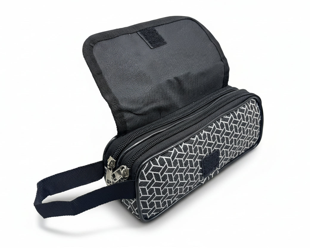 BATUTA HUB Large Size Pencil Case Holder Pouch Pen Bag Marker Stationary Pouch Case 3 Zipper Stationery Case Pen Holde Pencil Pouch