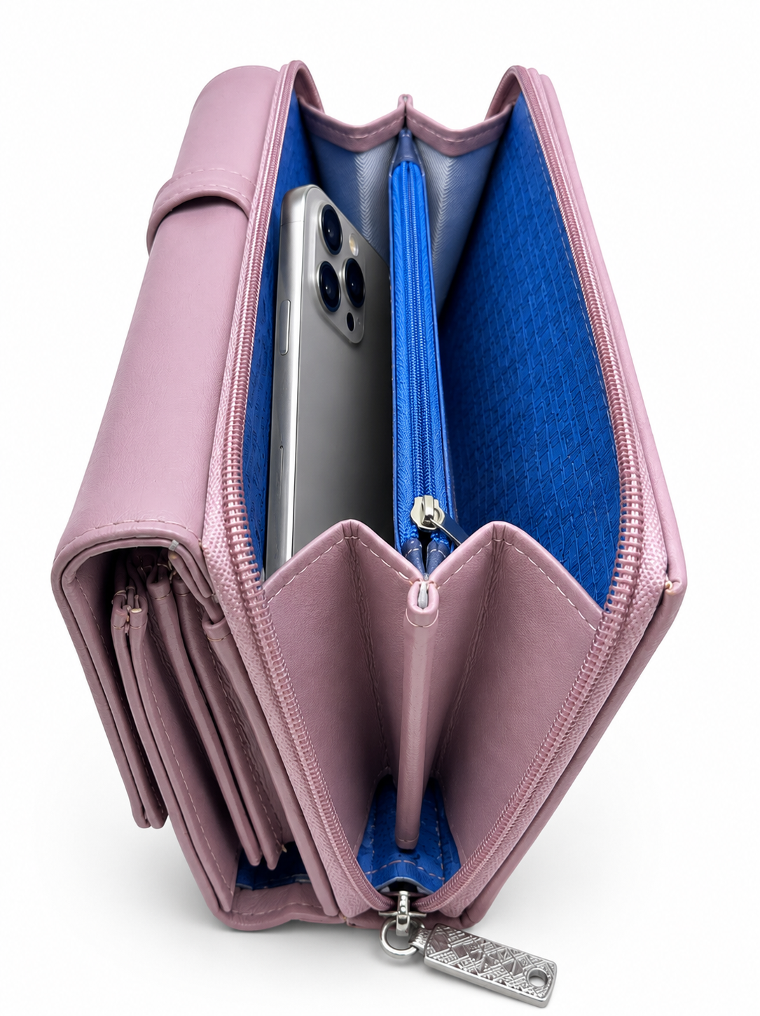 BATUTA Women’s Premium Long Wallet for Women | PU Leather Clutch Wallet | Multiple Card Slots | Cash & Coin Pocket | Stylish Ladies Purse